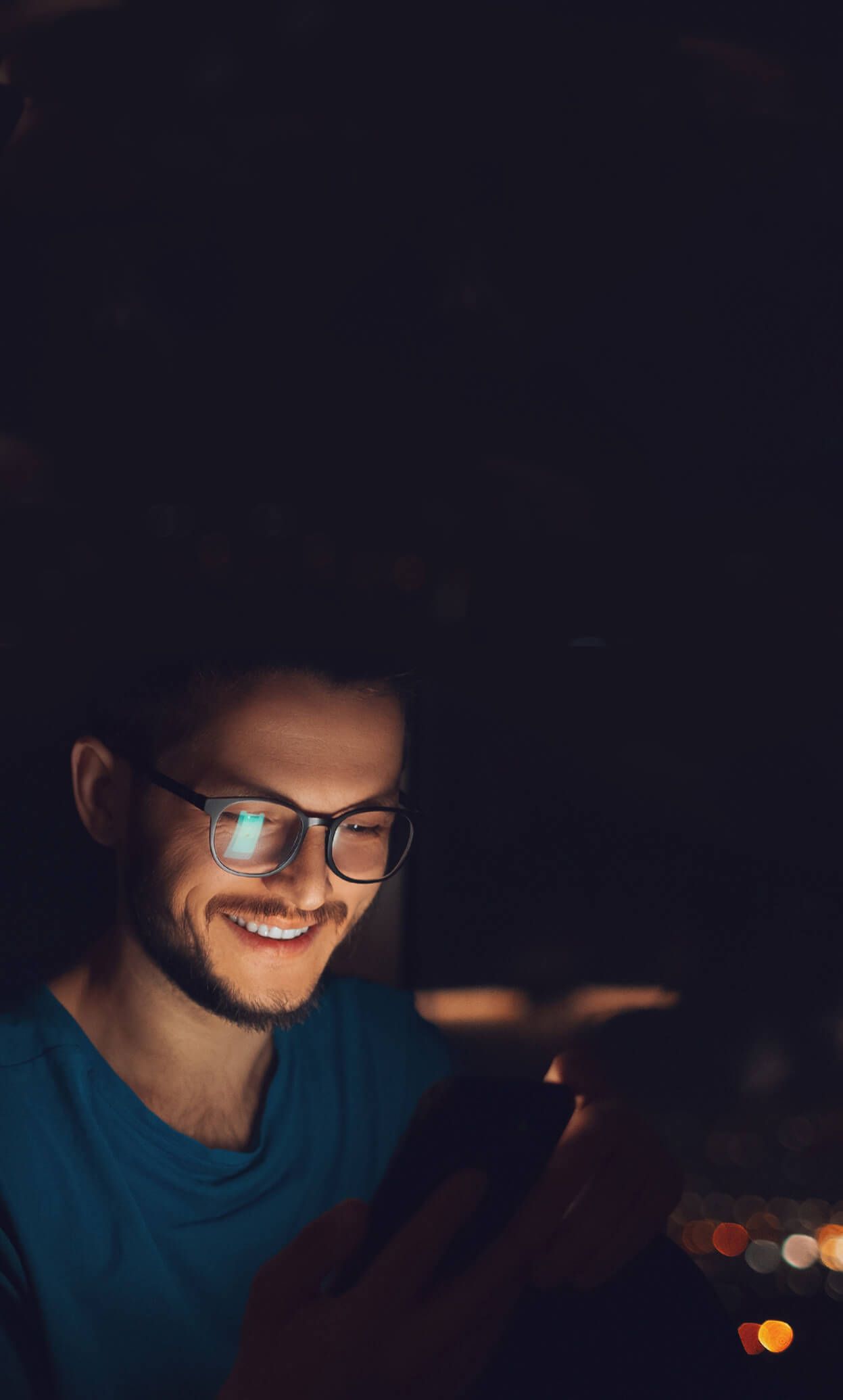 guy with glasses